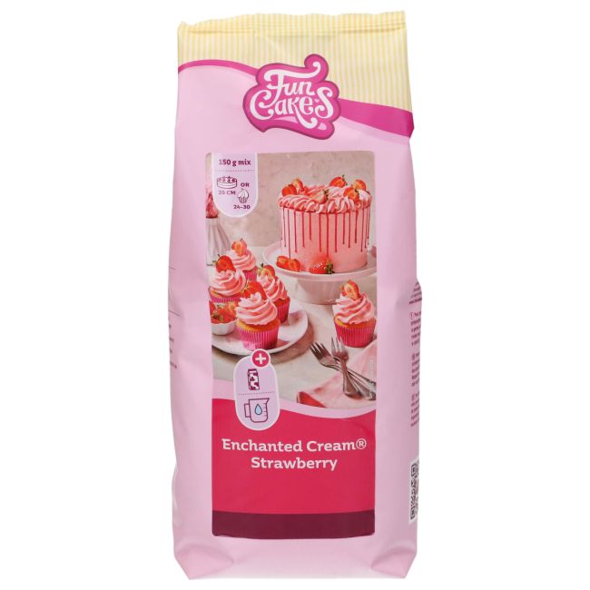 FunCakes Enchanted Cream Erdbeere 900g