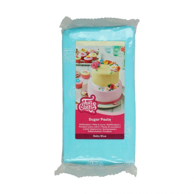 fondant aufbewahren wie lange Fondant Blau hell 1kg | FunCakes
