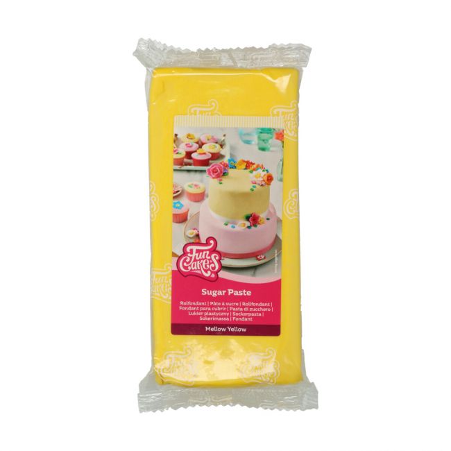 FunCakes Fondant Mellow Yellow 1kg