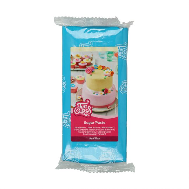 FunCakes Fondant Sea Blue 1kg