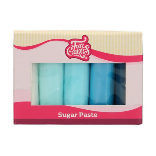 FunCakes Fondant Set Blau 5x100g