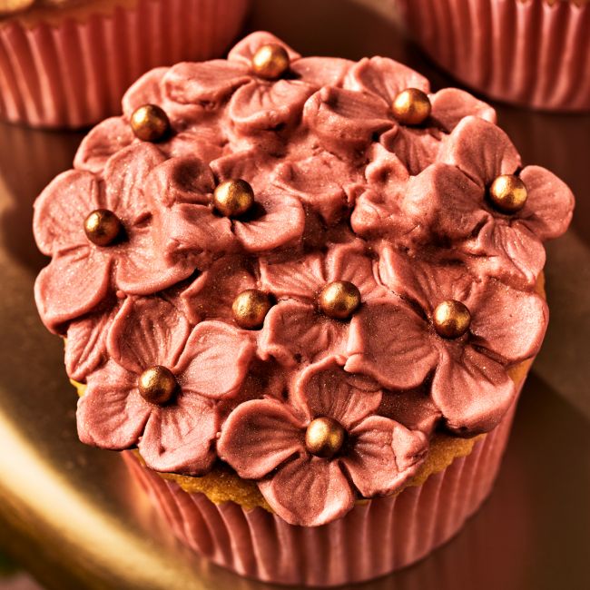 FunCakes Fondant Shimmering Rose 250g