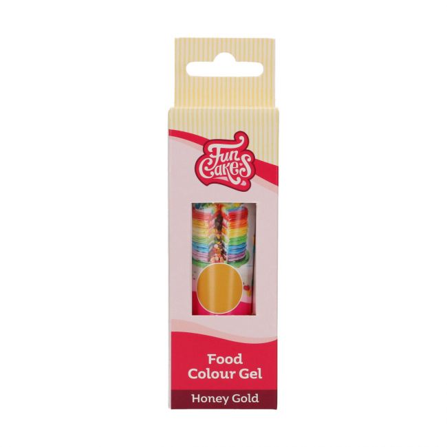 FunCakes Gelfarbe Honey Gold 30g