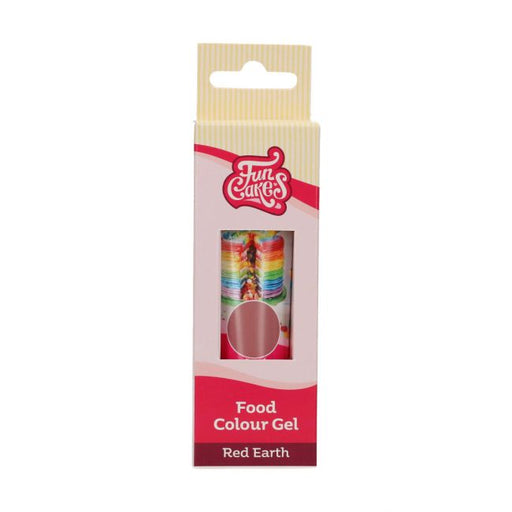 FunCakes essbare Gelfarbe Red Earth 30g