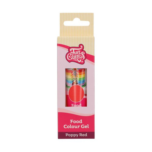 FunCakes Gelfarbe Rot Poppy 30g