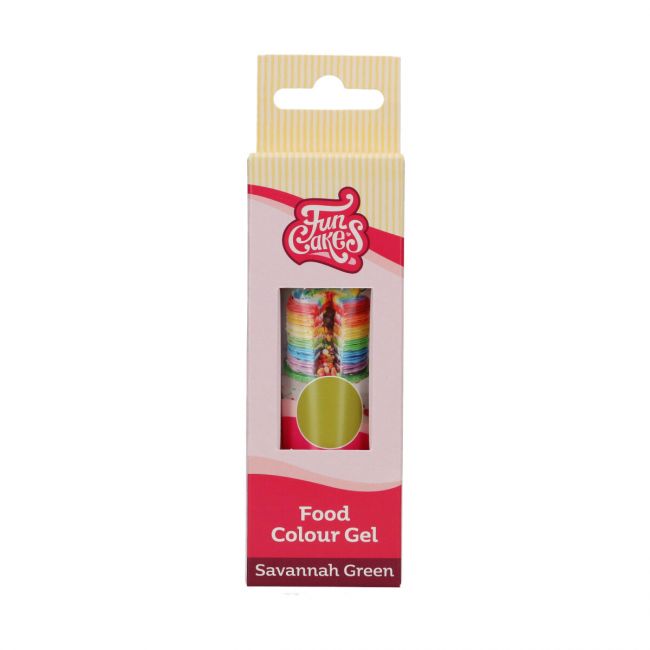 FunCakes Gelfarbe Savannah Green 30g