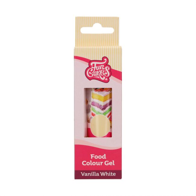 FunCakes Gelfarbe Vanilla White 30g