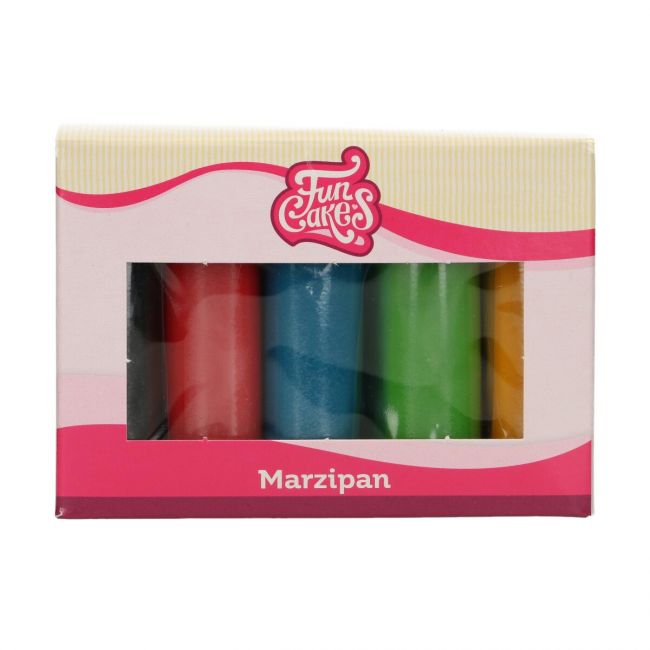 FunCakes Marzipan Set Essential 5 x 100g