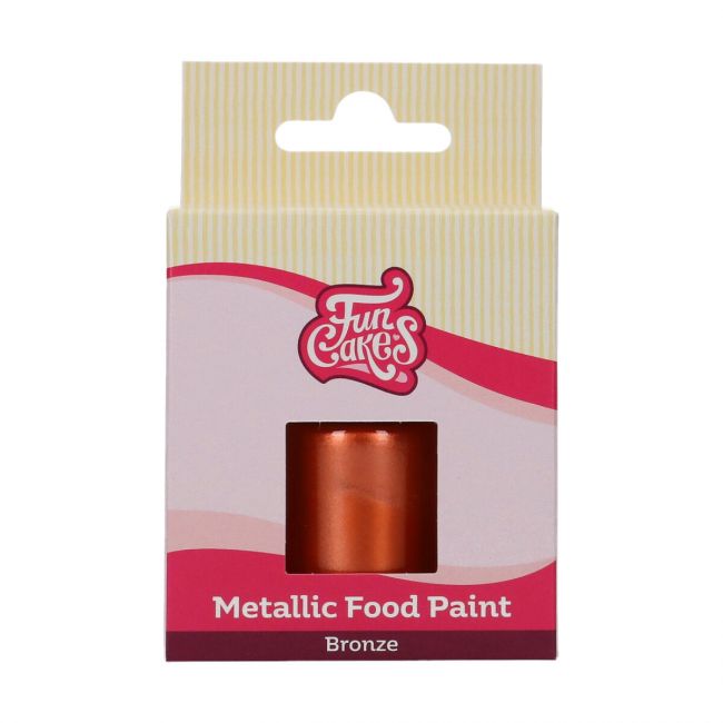 FunCakes Metallic Paint Bronze 30ml