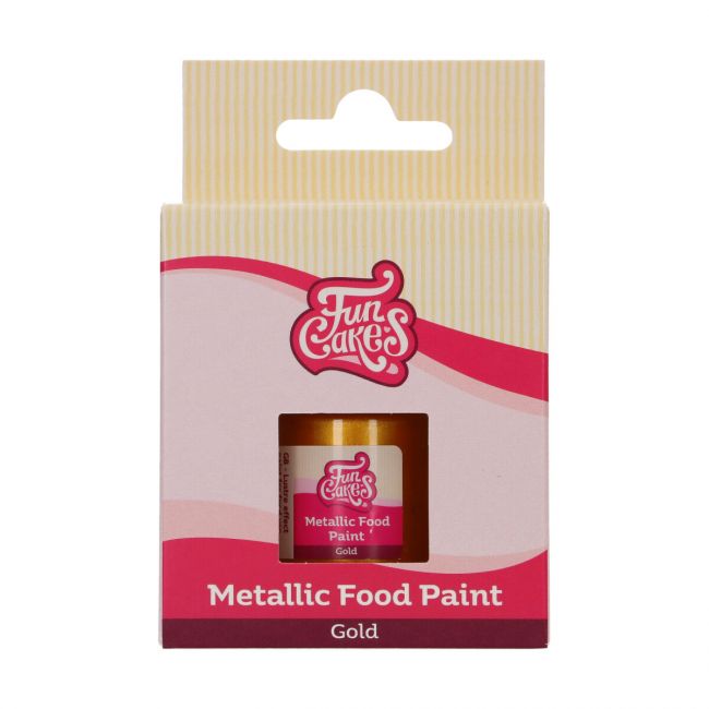 FunCakes Metallic Paint Gold 30ml