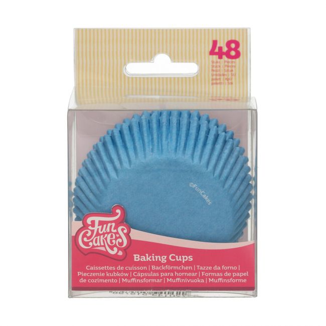 FunCakes Muffinförmchen Dunkelblau 48 Stk.