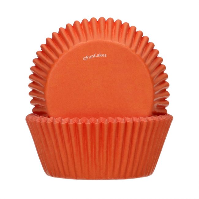 FunCakes Muffinförmchen Orange 48 Stk.