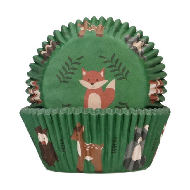 FunCakes Muffinförmchen Wald 48 Stk.