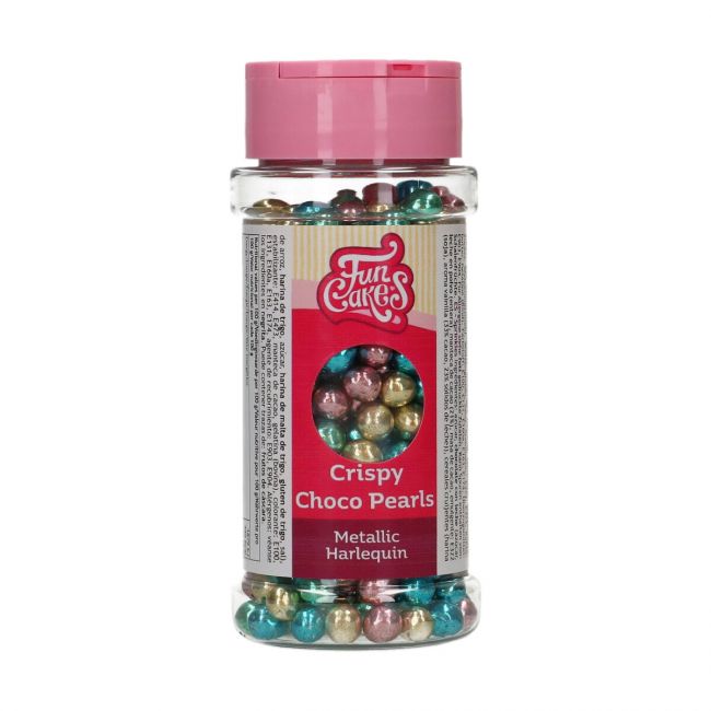 FunCakes Schokoperlen Metallic Mix 60g