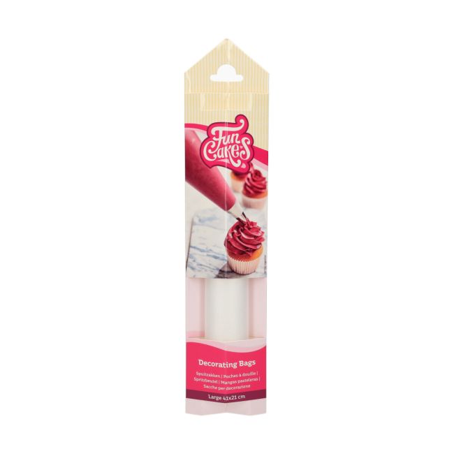 FunCakes Spritzbeutel Einweg (41cm) 10 Stk.