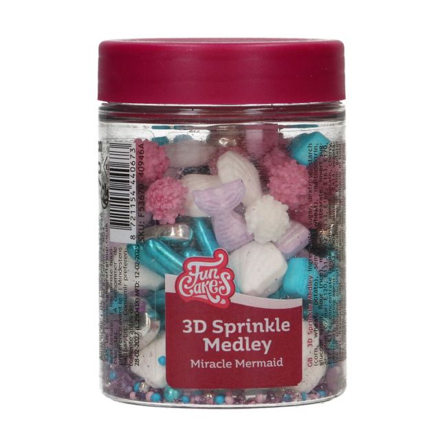 FunCakes Streuselmischung Miracle Mermaid 70g