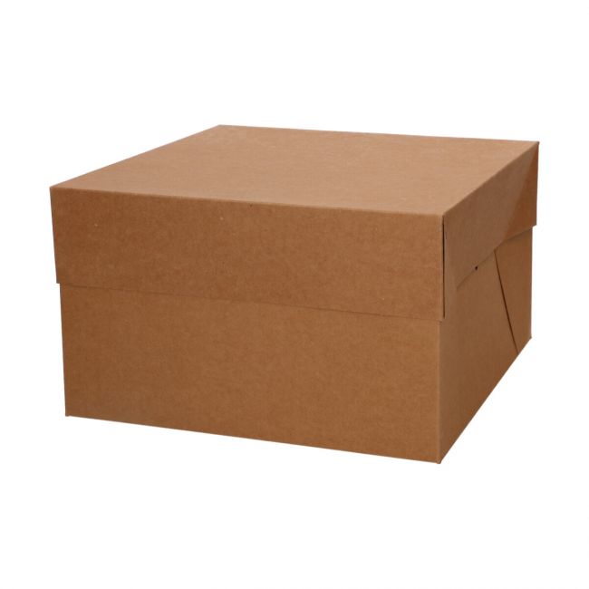 FunCakes Tortenbox Kraft - 25 x 25 x 15cm