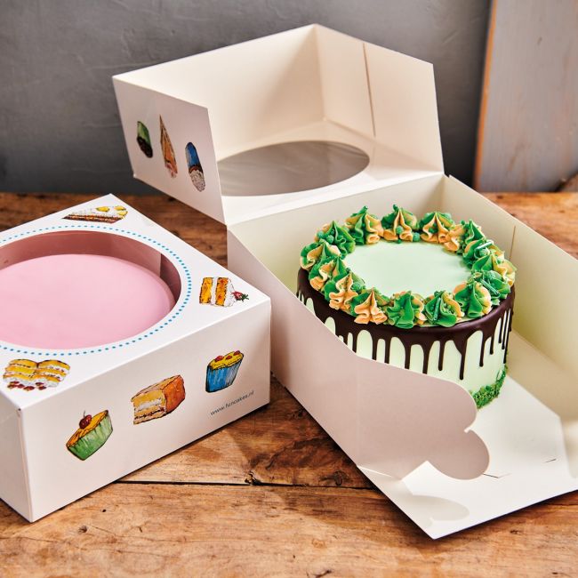 FunCakes Tortenbox Cakes 26x26x12cm 2Stk.