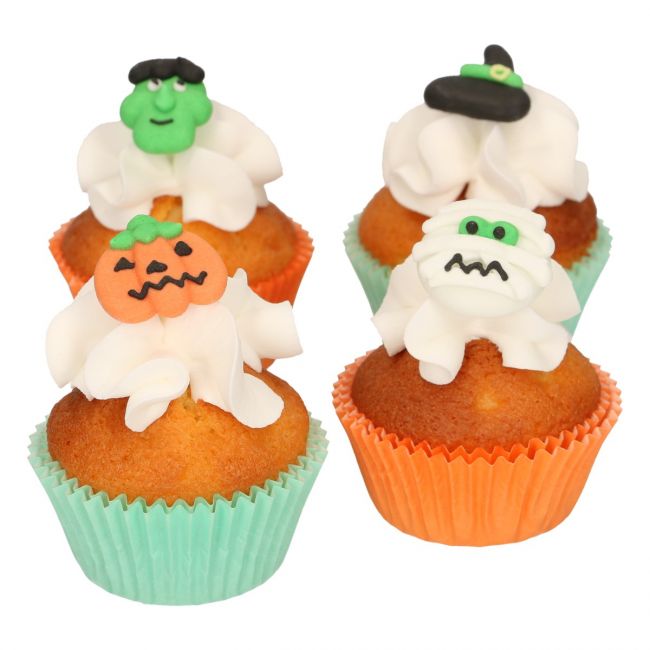 Funcakes Zuckerdekor Halloween Set Geist Kürbis