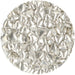 ZuckerStreusel Metallic Silber Herzen 