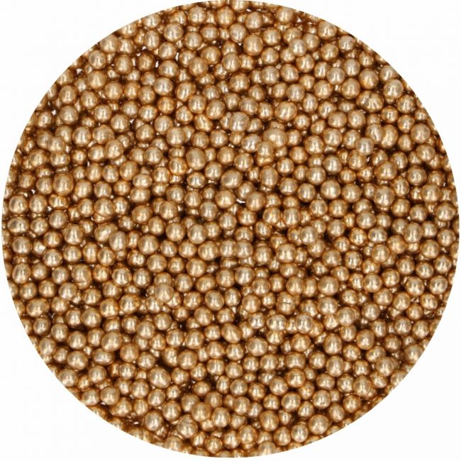 FunCakes Zuckerperlen Vintage Gold 80g