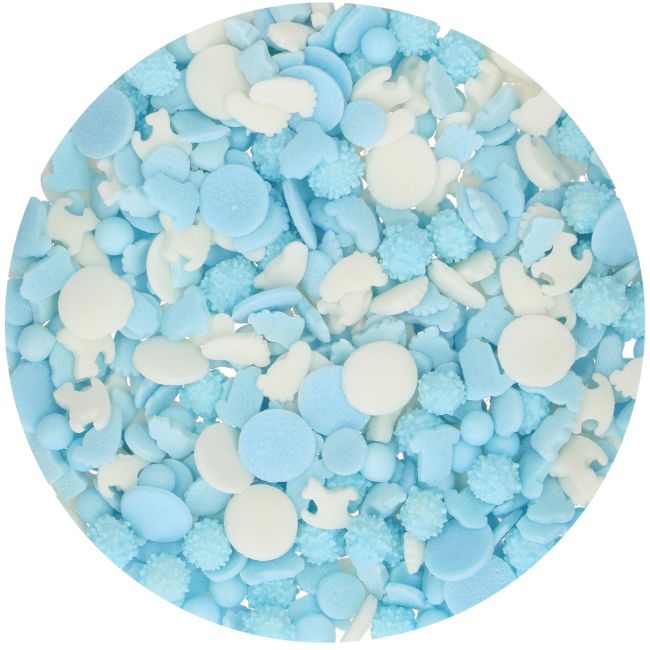 FunCakes Zuckerstreusel Mix Baby Blau 50g