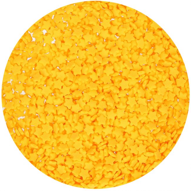 FunCakes Zuckerstreusel Sterne Gelb 60g