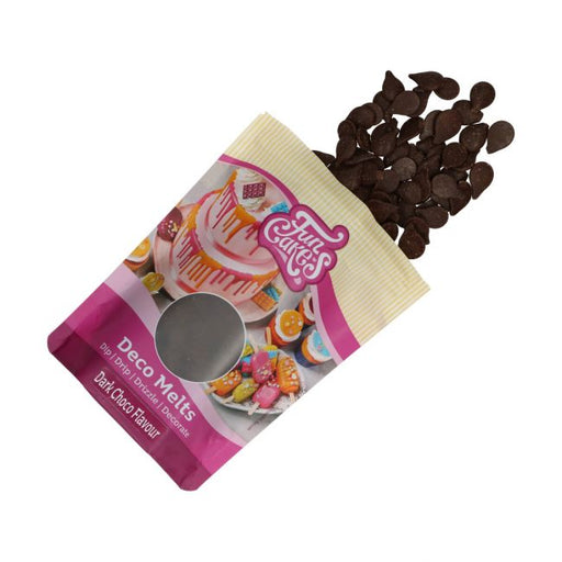 FunCakes Deco Melts Schokolade Zartbitter 250g