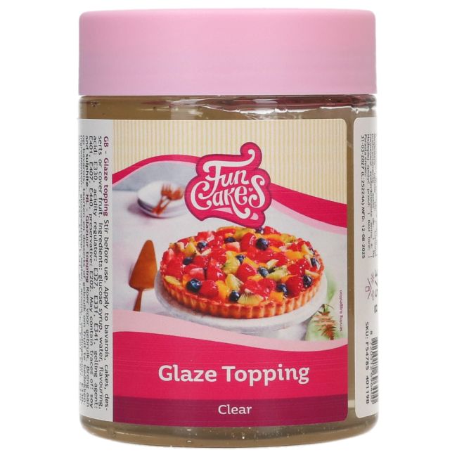 FunCakes Glasur Topping Transparent 375g