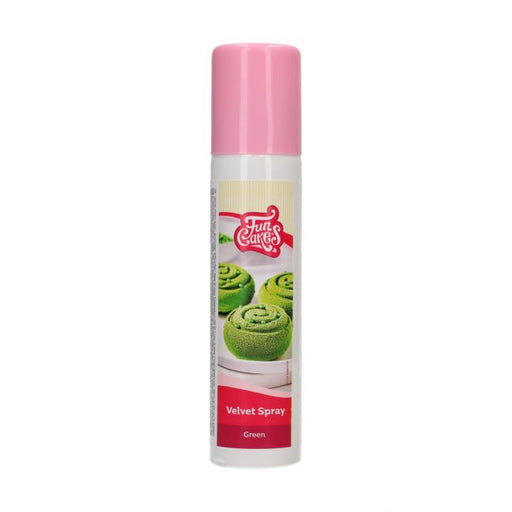 FunCakes essbares Velvet Spray Gruen 100ml