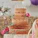 GingerRay CakeTopper Just Married Holz