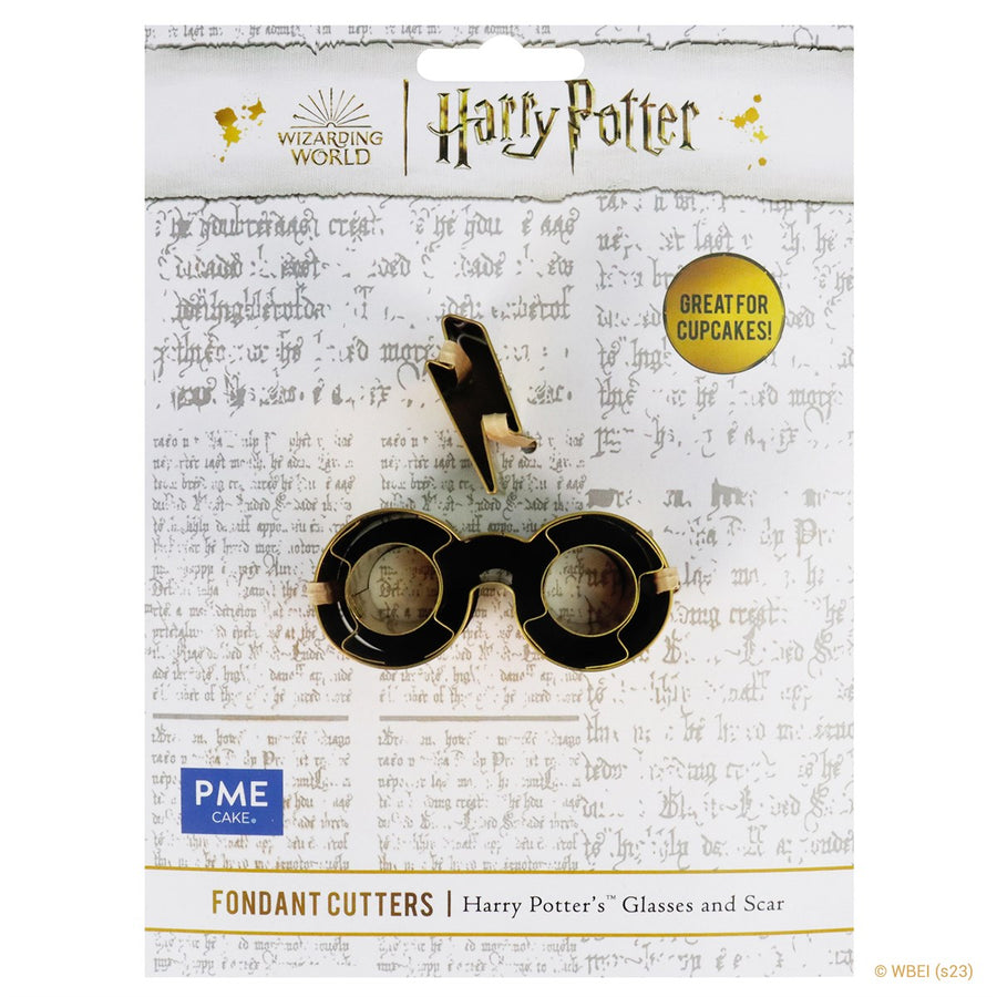 PME Tortenausstecher Harry Potter Narbe Brille kleine Ausführung verpackt 