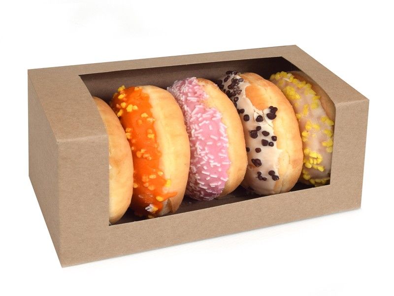 HoM Donut Box2er Kraft 3Stk.