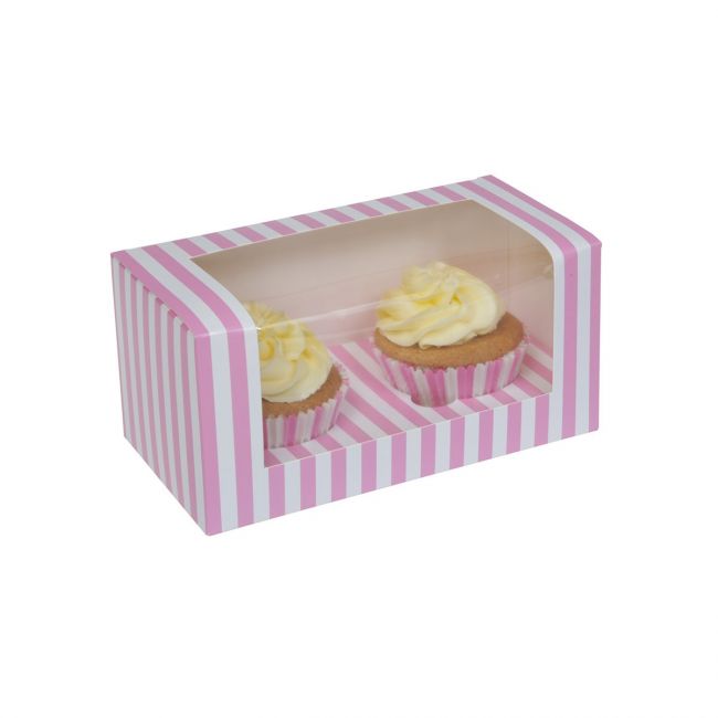 HoM Cupcake Box 2er Circus Pink 3Stk.