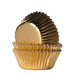 HoM Mini Muffinfoermchen Gold 36Stk.