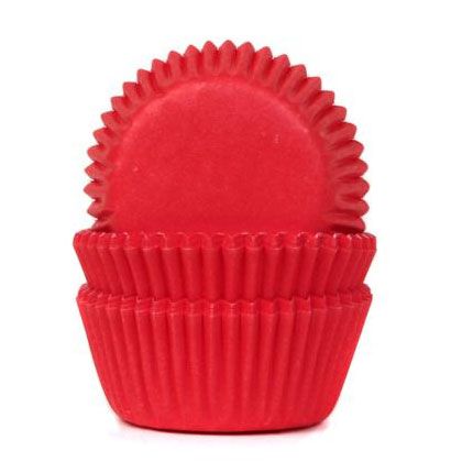 HoM Mini Muffinfoermchen Red Velvet 36Stk.