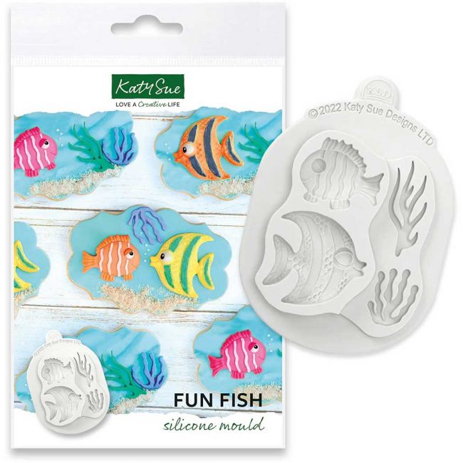 Katy Sue Silikonform Fun Fish