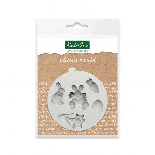 KatySue Silikonform Miniatur Ostern