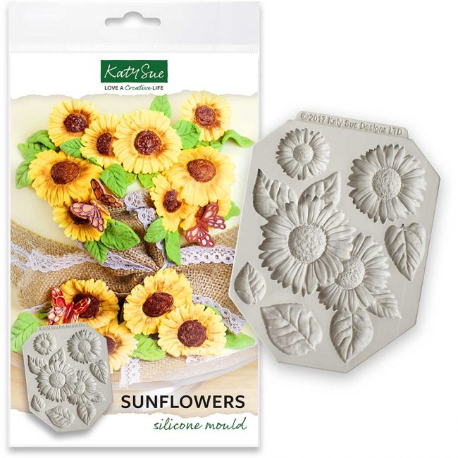 Katy Sue Silikonform Sonnenblumen