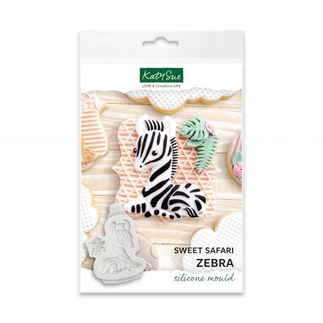 KatySue Silikonform Sweet Safari Zebra