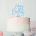 LissieLou Cake Topper Happy Birthday Baby Blue