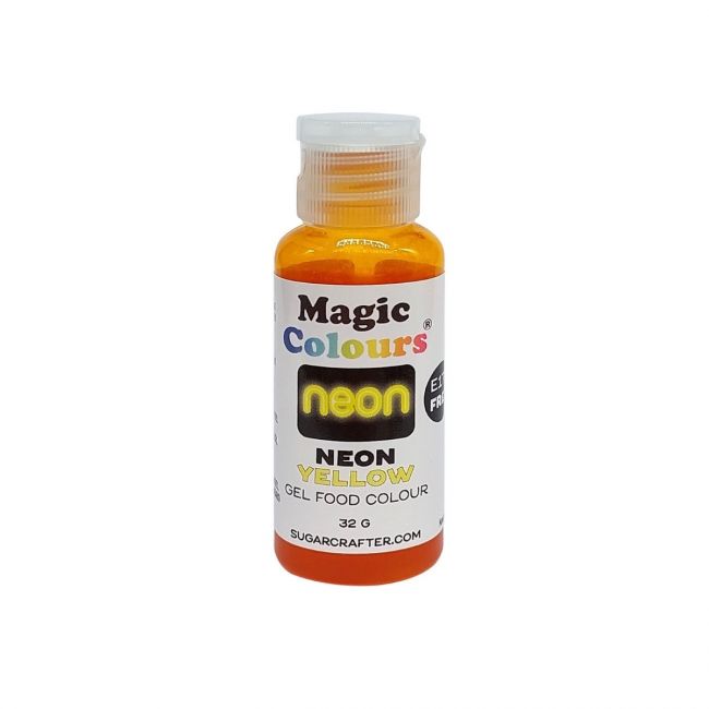 Magic Colours Lebensmittelfarbe Neon Gelb 32g