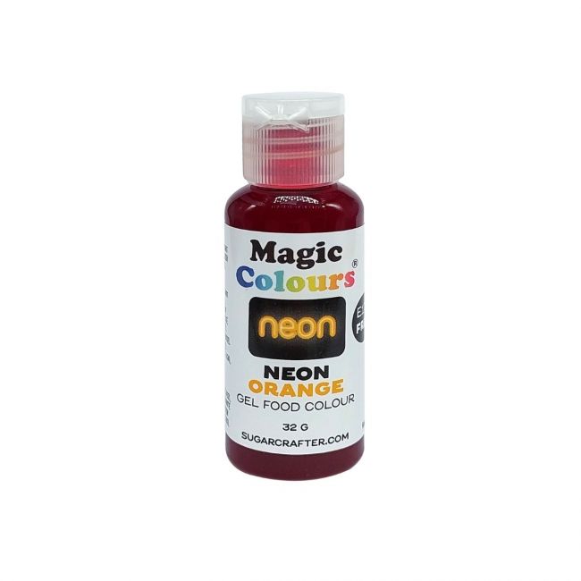 Magic Colours Lebensmittelfarbe Neon Orange 32g