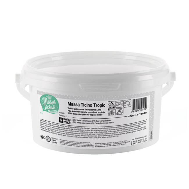 MassaTicino Tropic Fondant BrideWhite 2,5kg