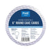 PME Cake Cards Rund 15cm silber 3Stk.