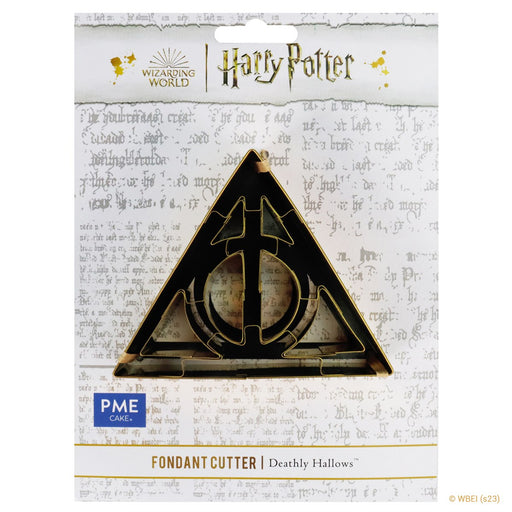 PME KeksAusstecher Harry Potter Zeichen Deathly Hallows aus Metall