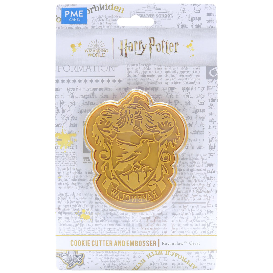 PME cookie cutter and embosser ravenclaw crest