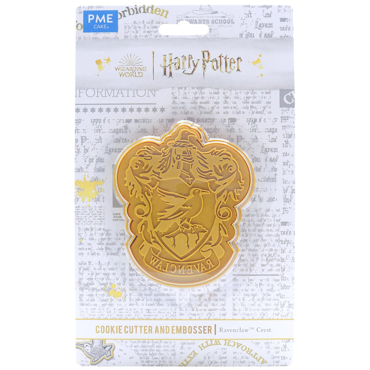 PME cookie cutter and embosser ravenclaw crest