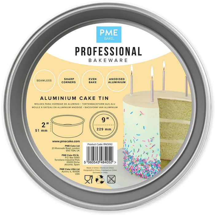 PME Backform – Rund Ø22,5cm – 5cm