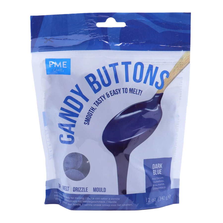 PME Candy Buttons Dunkelblau 340g